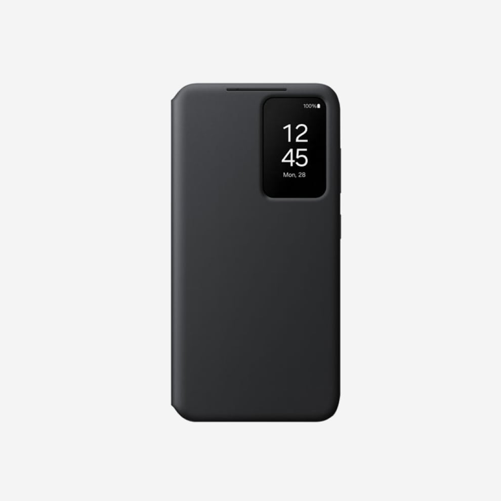 Samsung Flip Cover Case Galaxy S24 - Black Colour