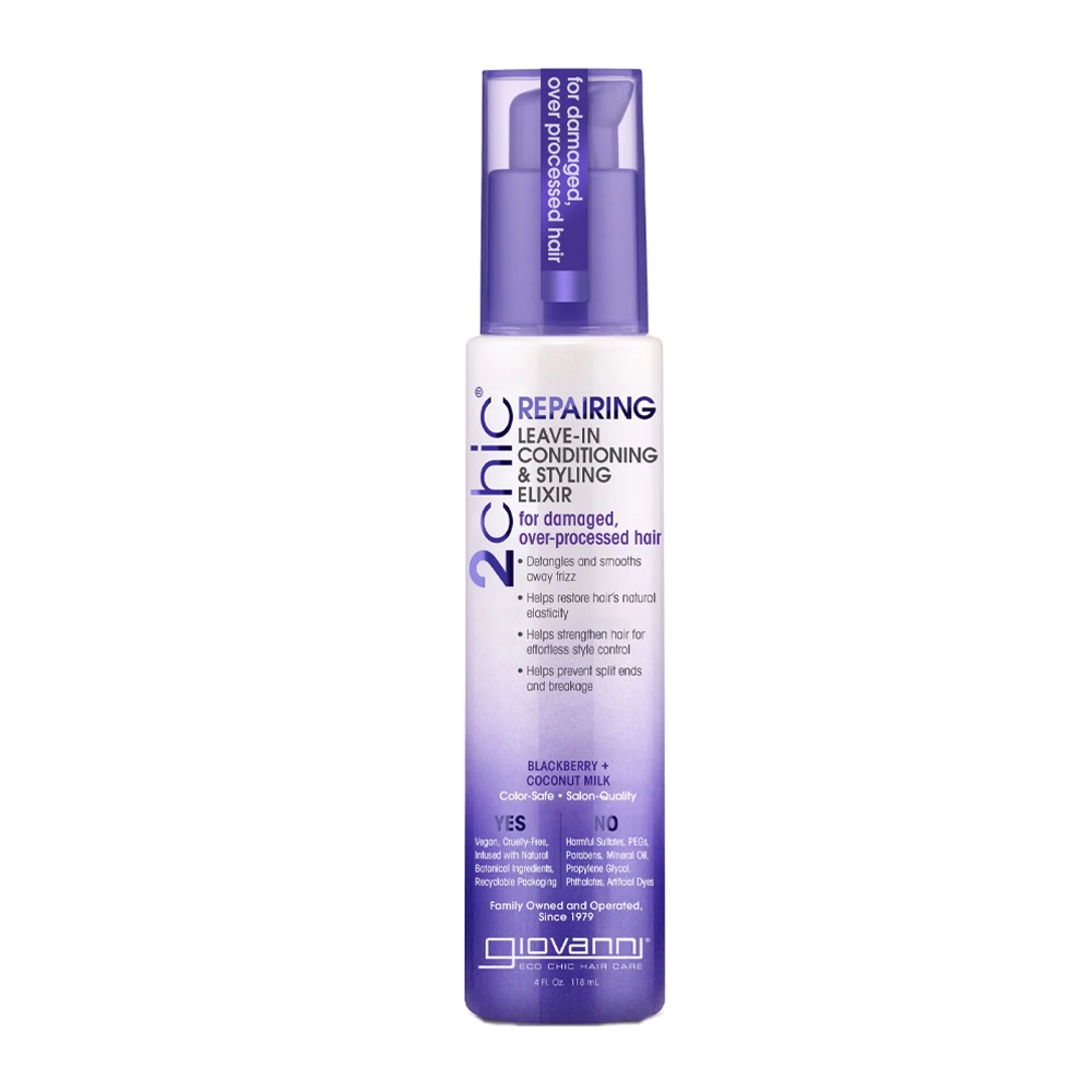 Giovanni 2chic Repairing Leave-In Conditioning & Styling Elixir - 118ml