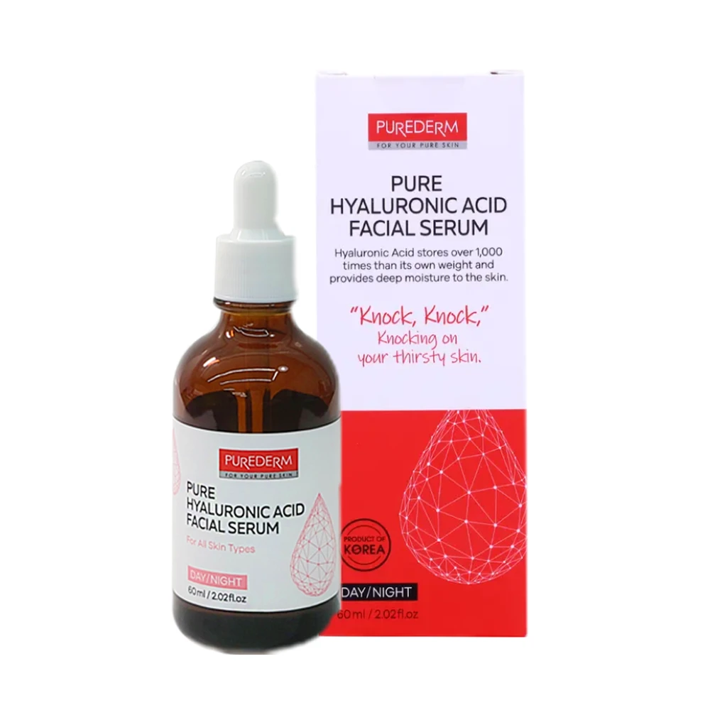 PUREDERM Pure Hyaluronic Acid Facial Serum - 60 Ml