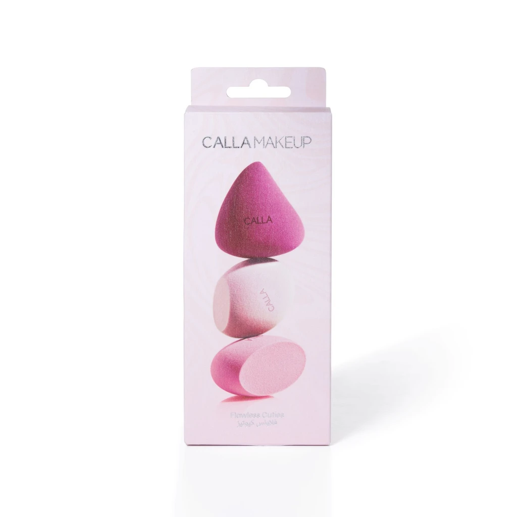 CALLA Makeup Flawless Cuties Makeup Sponge Set - 3 Pieces