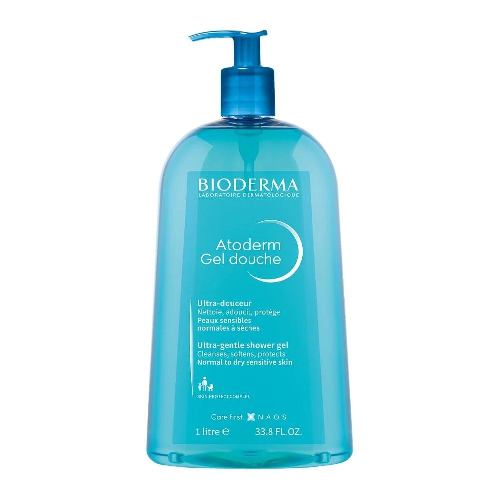 Bioderma Atoderm Gel Douche Gentle Shower Gel - 1L