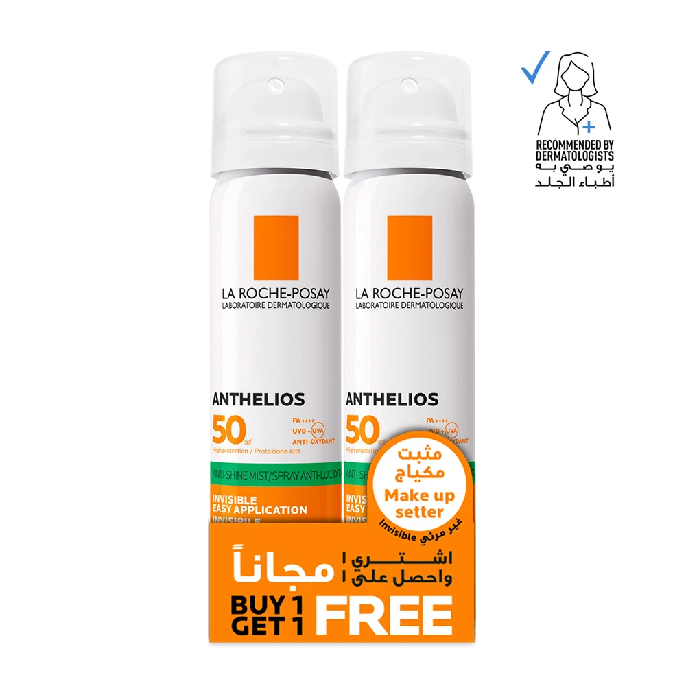 La Roche-Posay Anthelios Transparent Sunscreen Spray SPF 50 - 2 piece