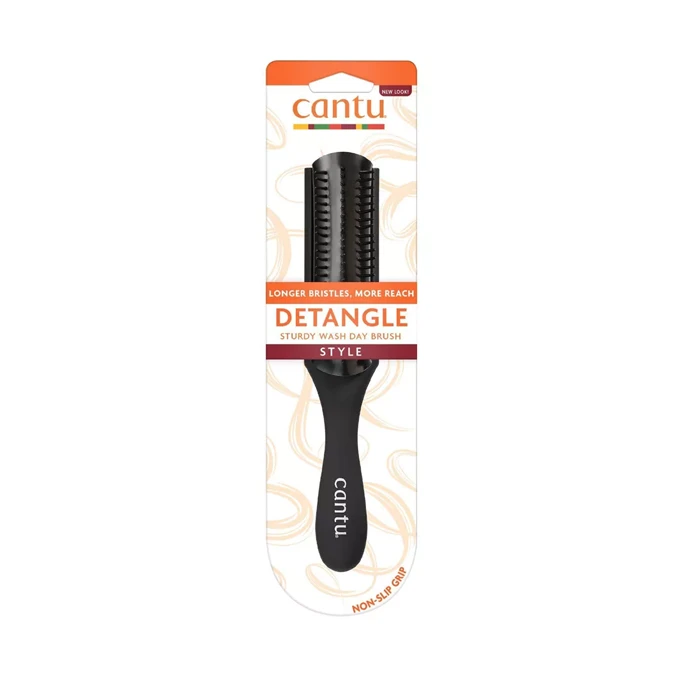 Cantu Detangle Sturdy Wash Day Brush - Black