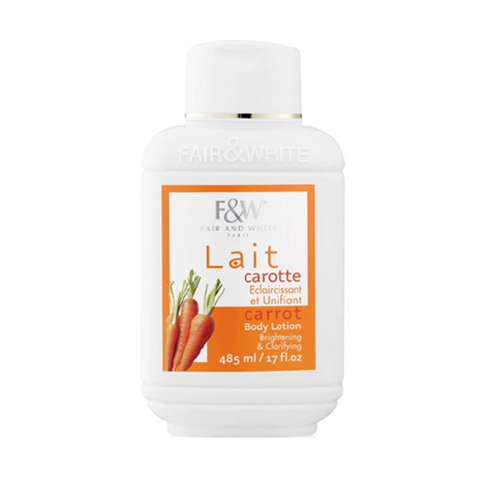 Fair & White Carrot Brightening & Clarifying Body Lotion - 485ml