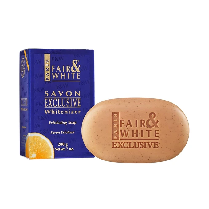Fair & White Exfoliating Soap With Vitamin C - 200 gm