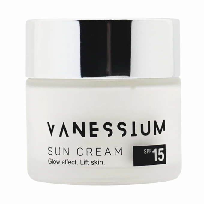 Vanessium Sun Cream Glow Effect SPF15 - 50ml