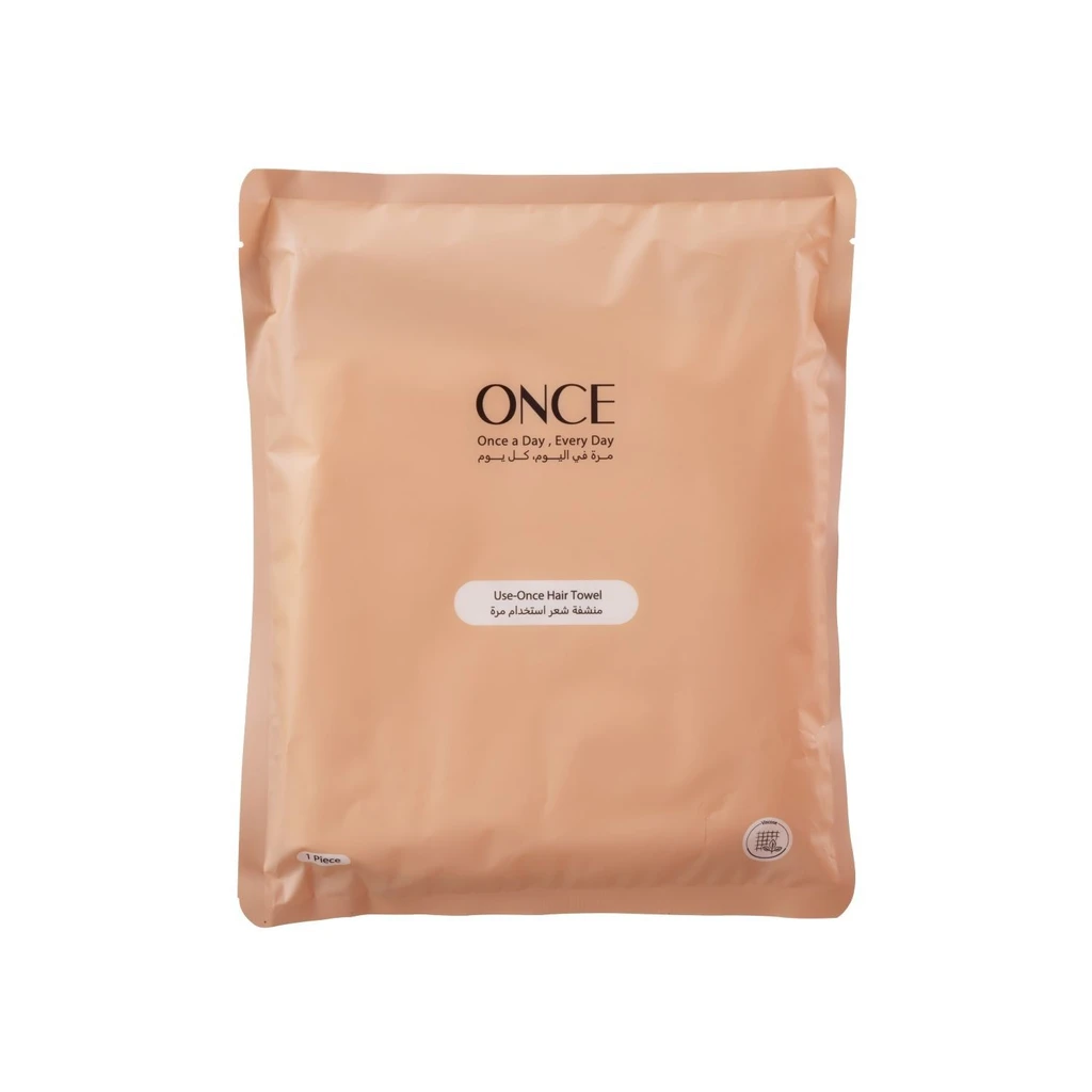 Once Disposable Hair Towel - 1 Piece