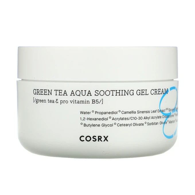 Cosrx Green Tea Aqua Soothing Gel Cream - 50ml