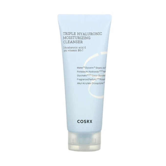 Cosrx Hydrium Triple Hyaluronic Moisture Cleanser - 150ml