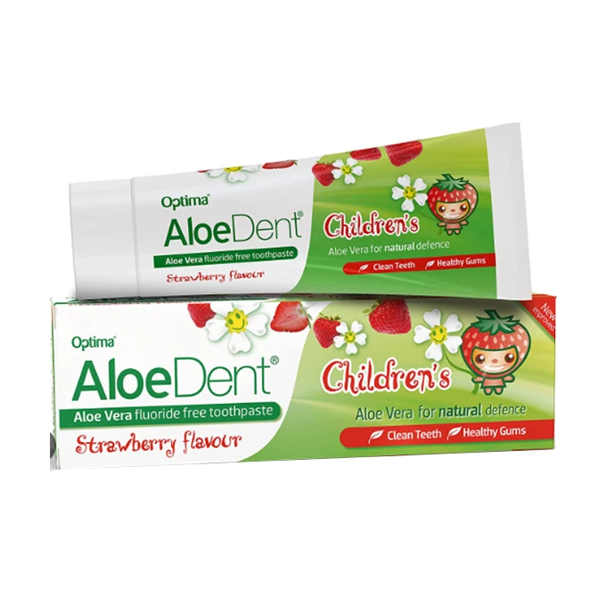 AloeDent Children's Strawberry  Toothpaste - 50ml