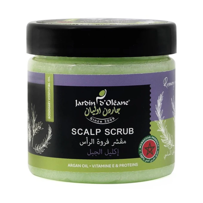 Jardin d'Oleane Scalp Scrub With Rosemary Essential Oil - 250g