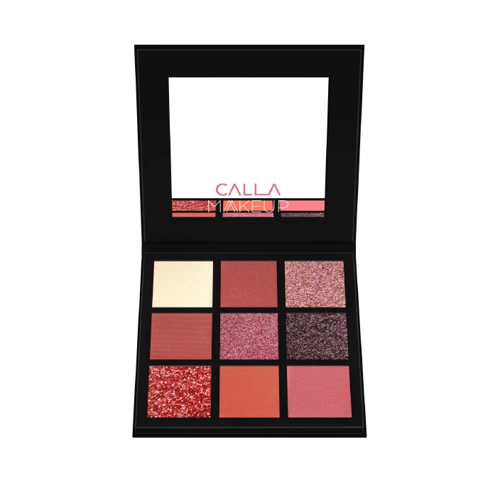 CALLA Makeup Sparkle Matte Eyeshadow Palette - 9 Colors