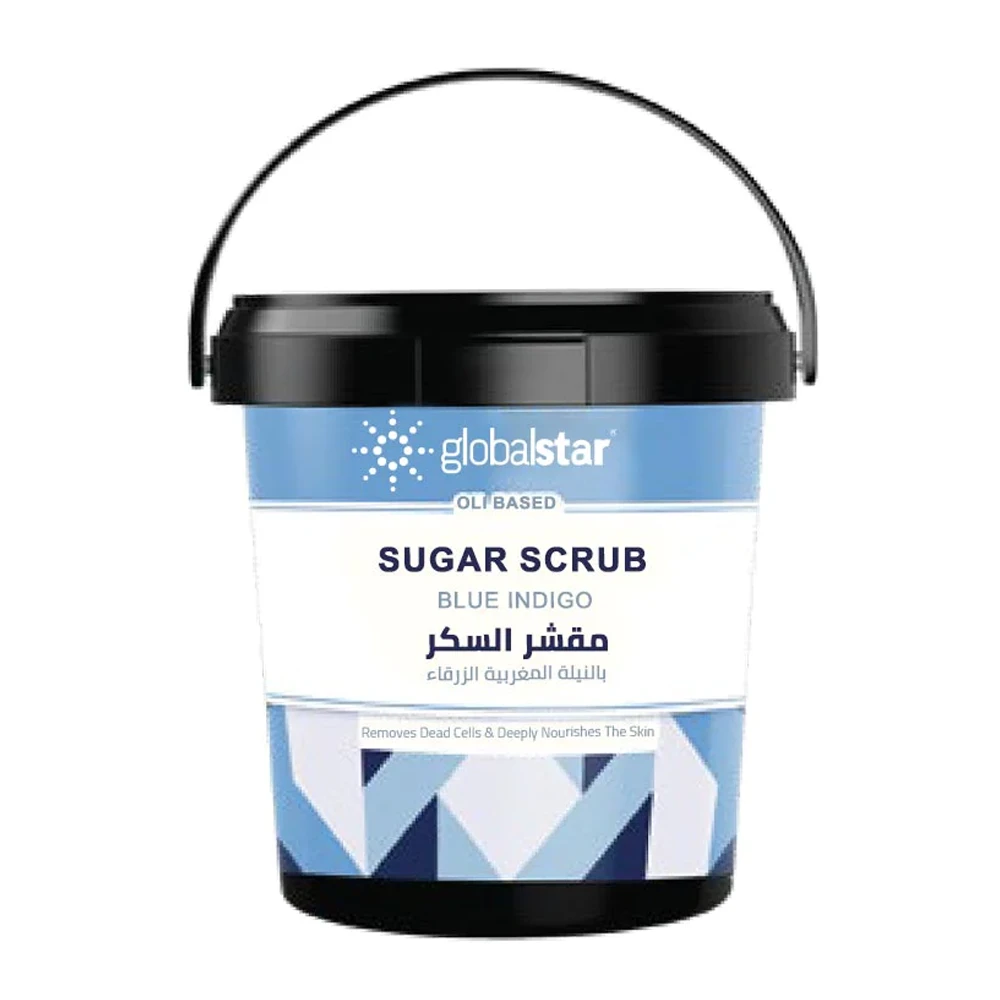 Globalstar Oil Sugar Scrub with Blue Indigo - 600 g