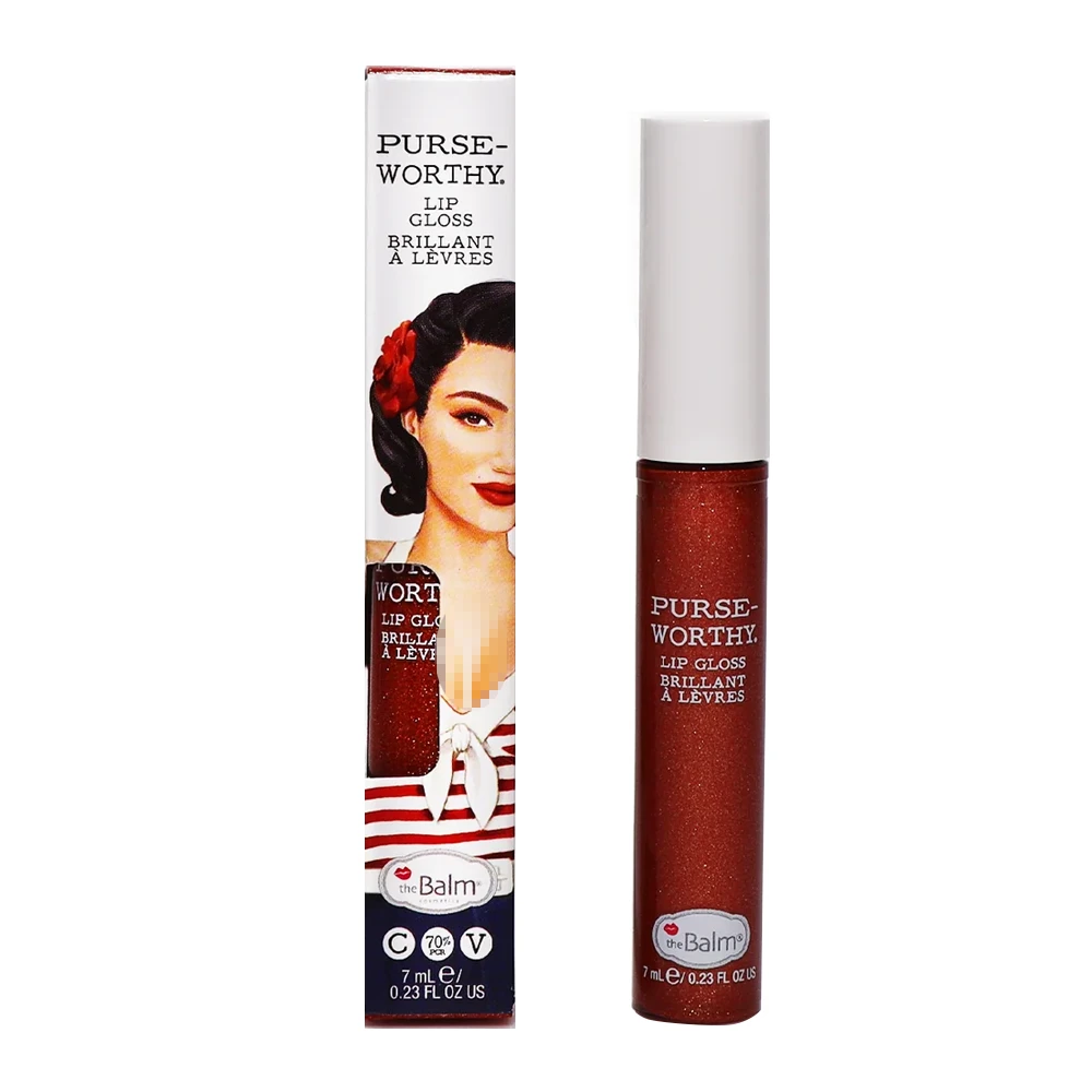 theBalm Purseworthy Lip Gloss -Saddle