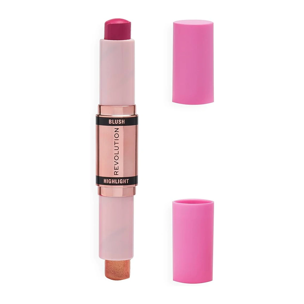 Makeup Revolution Blush & Highlight Stick - Golden Shine