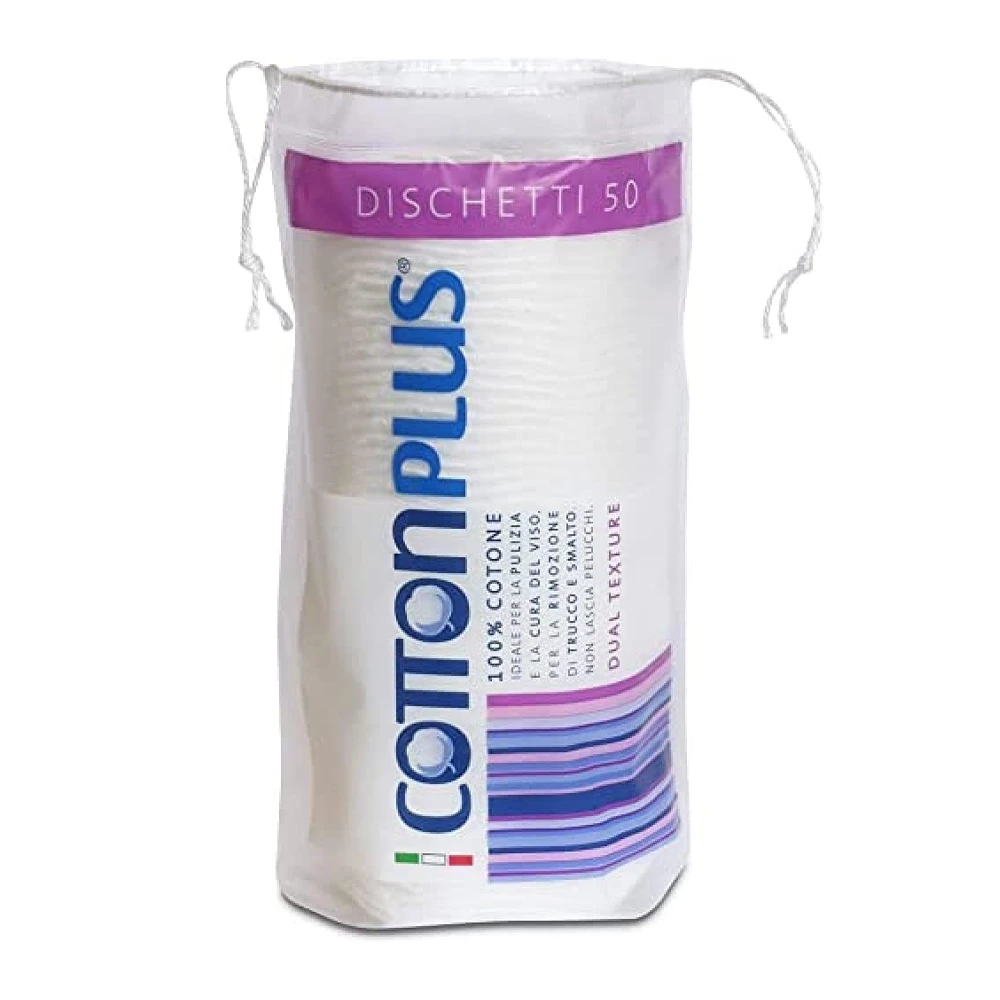 Cotton Plus Round Pads - 50 Pieces