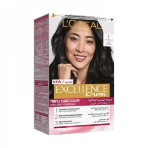 LOreal Paris Excellence Creme Hair Color - Black