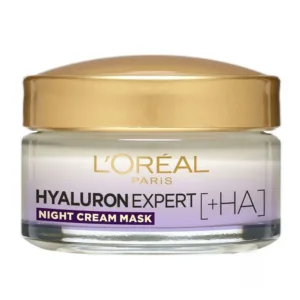 LOreal Paris Hyaluron Expert Replumping Moisturizing Care Night Cream Mask - 50ml