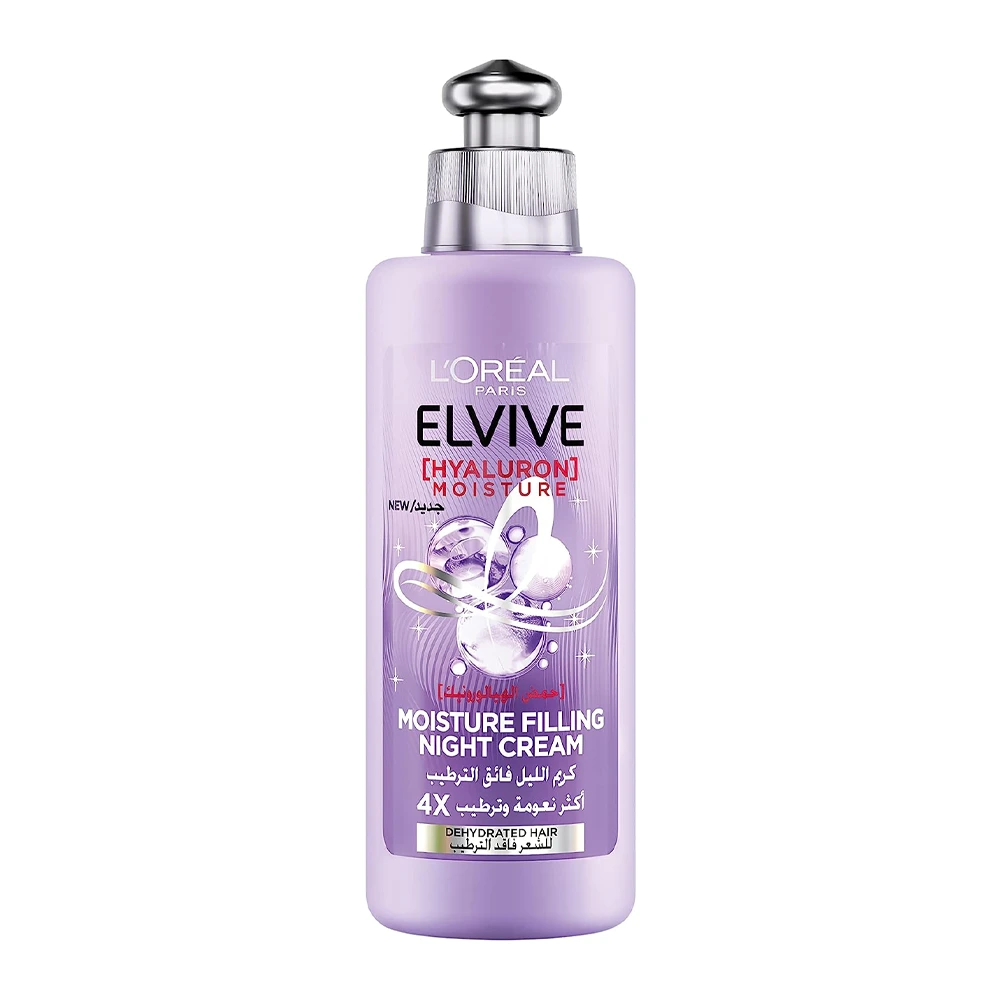 LOreal Paris Elvive Hyaluron Moisture Filling Night Cream - 200ml