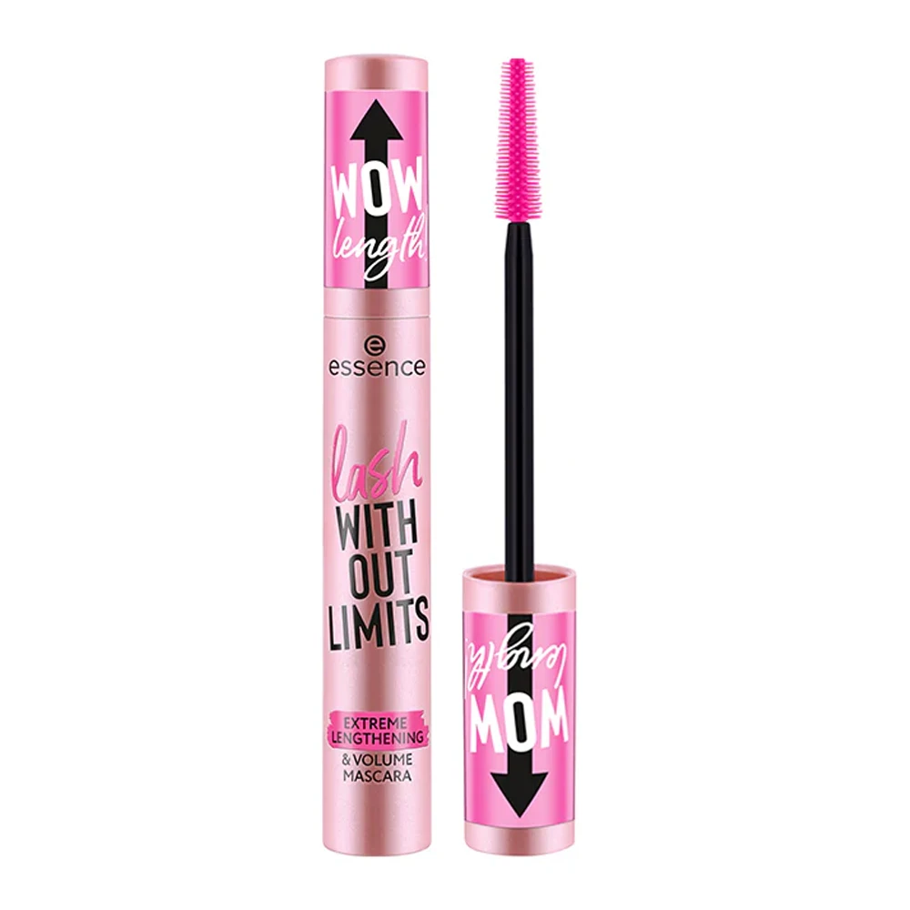 Essence lash Without Limits Extreme Limits Lengthening & Volume Mascara - 01  Black