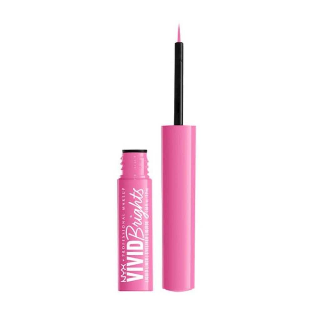 NYX Vivid Brights Liquid Eyeliner - 08 Don’t Pink Twice