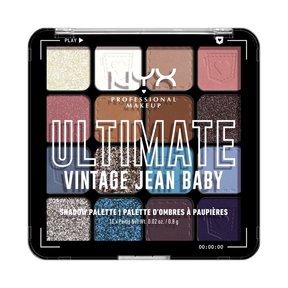 NYX Ultimate Shadow Palette - Vintage Jean Baby