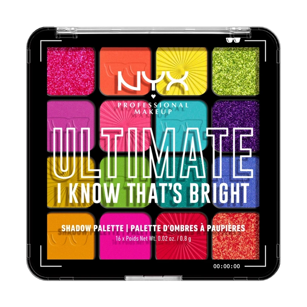 NYX Ultimate Shadow Palette - I Know That's Bright