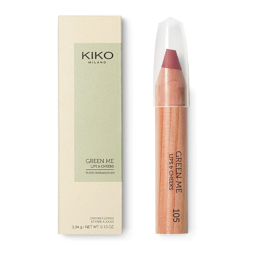 KIKO Green Me Lips & Cheeks - 105 Rustic Rosewood