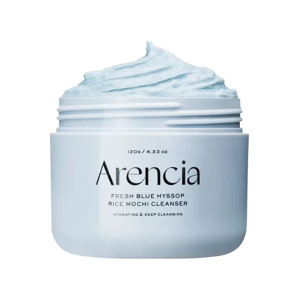 Arencia Fresh Blue Hyssop+ Rice Mochi Cleanser - 120g