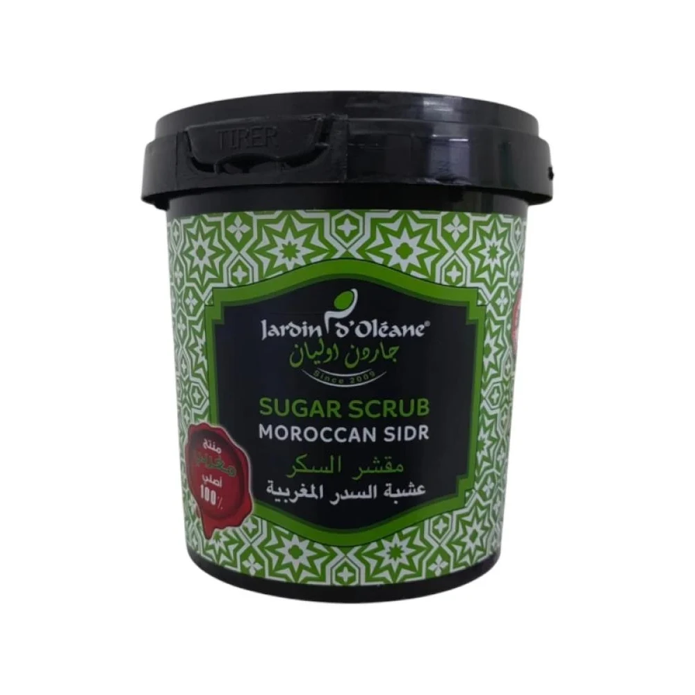 Jardin d'Oleane Moroccan Sidr Sugar Scrub - 600g