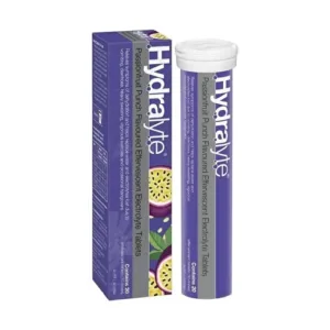 Hydralyte Effervescent Passion Fruit Punch Electrolyte - 20 Tablets