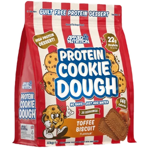 Applied Nutrition Protein Cookie Dough Toffee Biscuit - 1 kg