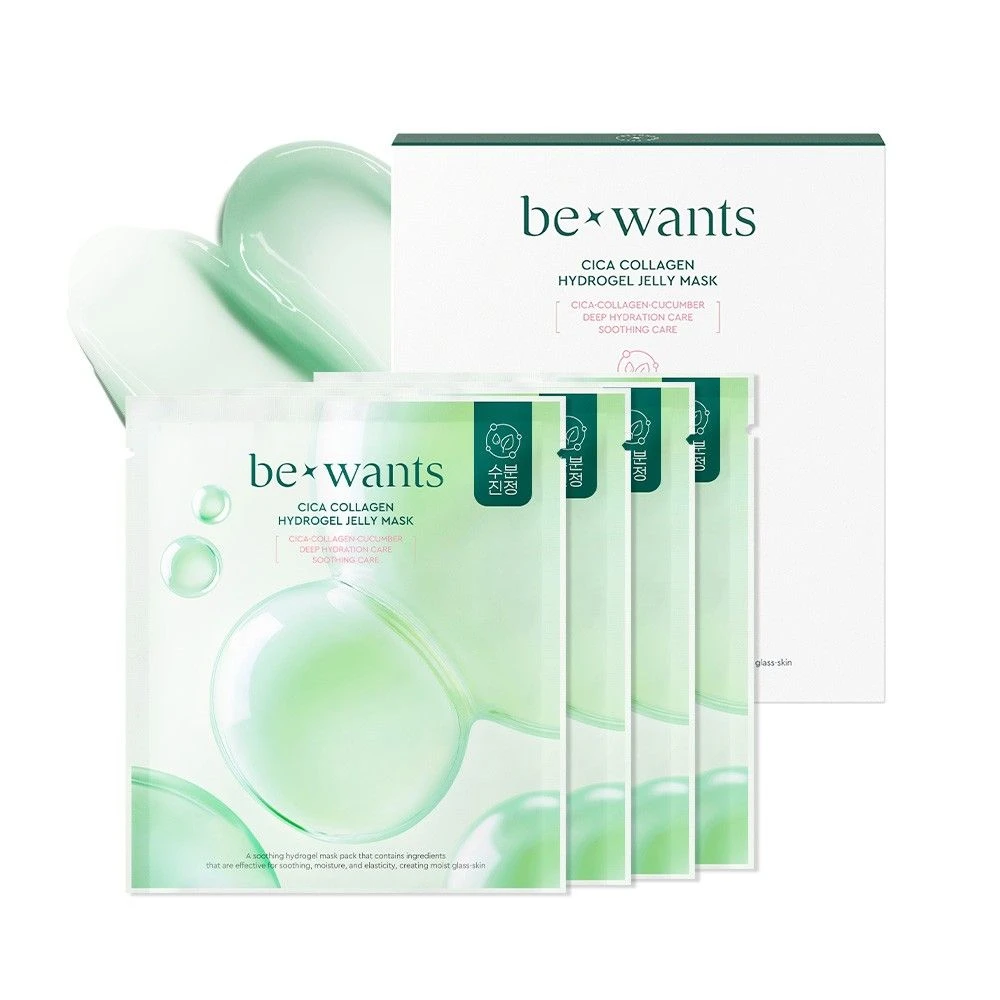 bewants Cica Collagenhydrgel jelly mask 4ea/box