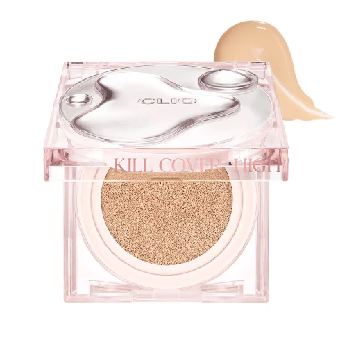 CLIO Kill Cover High Glow Cushion SPF50+ Foundation