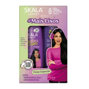 SKALA Expert Shampoo & Conditioner Straighter Kit - 325 Ml