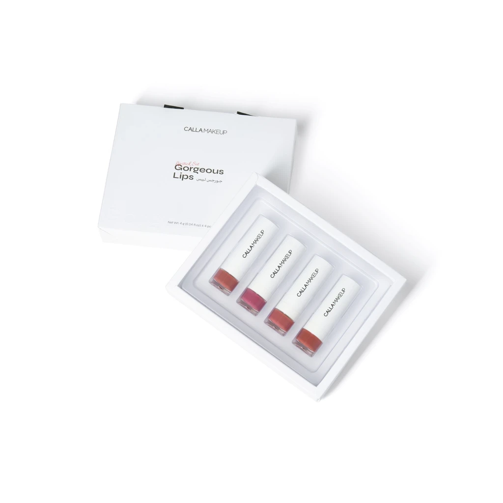 CALLA Makeup Gorgeous Lips Lipstick Set - 4 Pieces