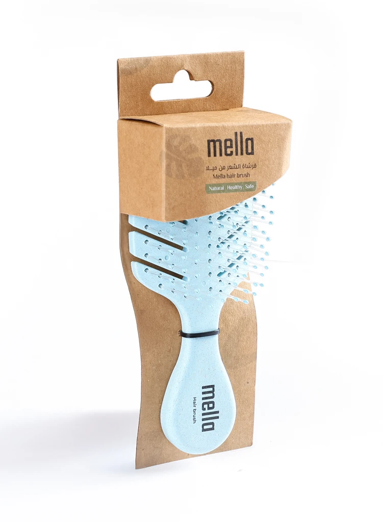 Mella Detangling Hair Brush PB004 - Light Blue