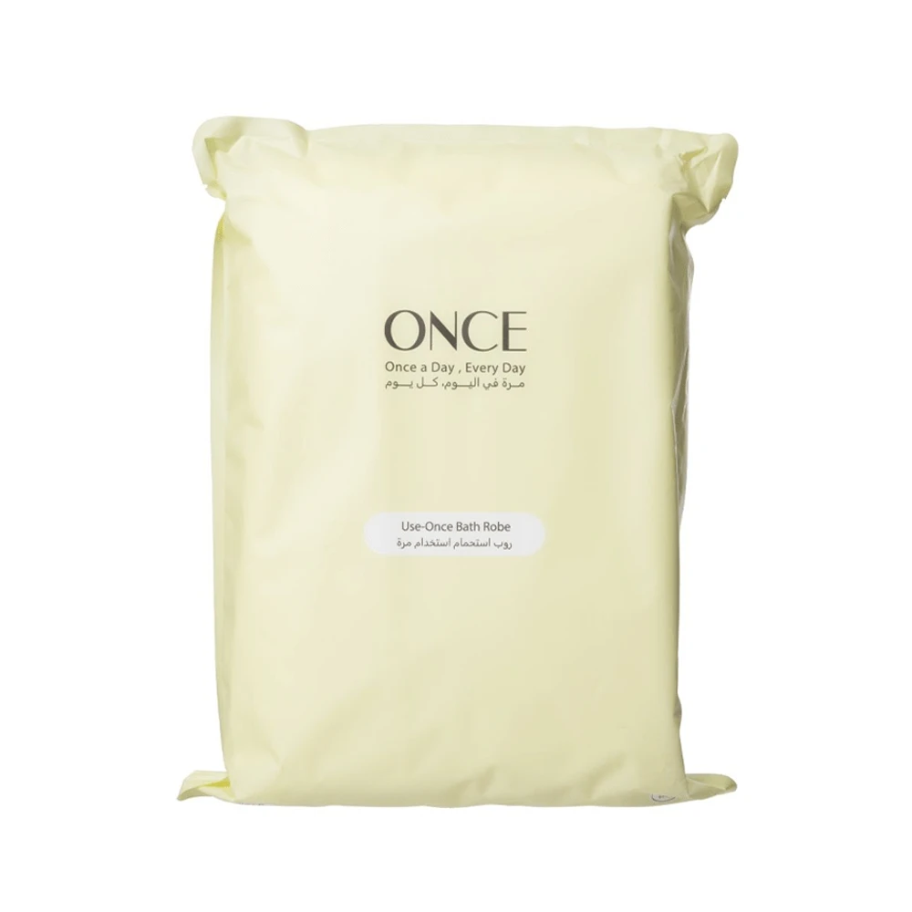 Once Disposable Bath Robe - 7 Pieces