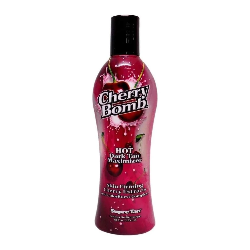Super Tan Cherry Bomb Hot Dark Tan Maximizer Lotion - 235ml
