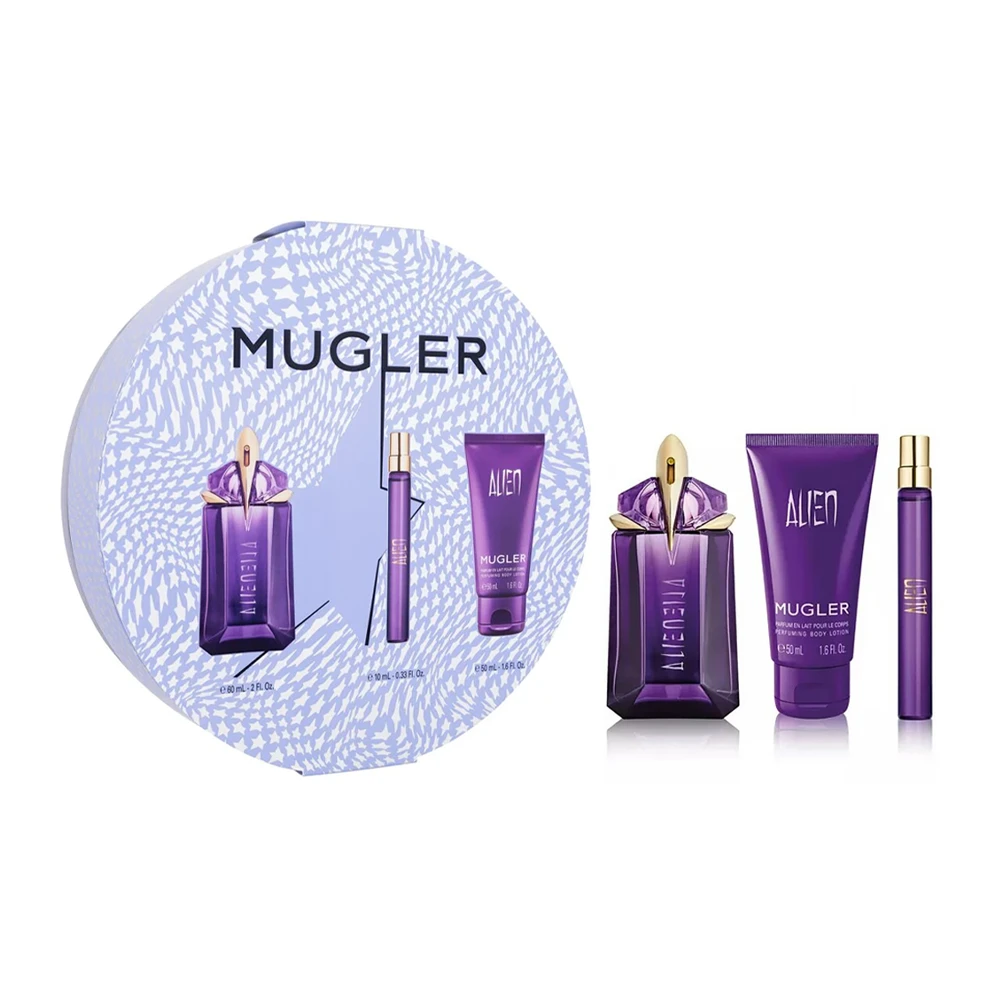 Mugler Alien Gift Set for Women - Eau de Parfum - 3 Pieces