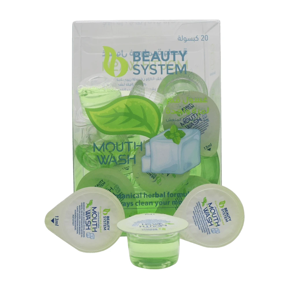 Beauty System Advanced Capsule Mouthwash with Mint Flavor - 20*13ML