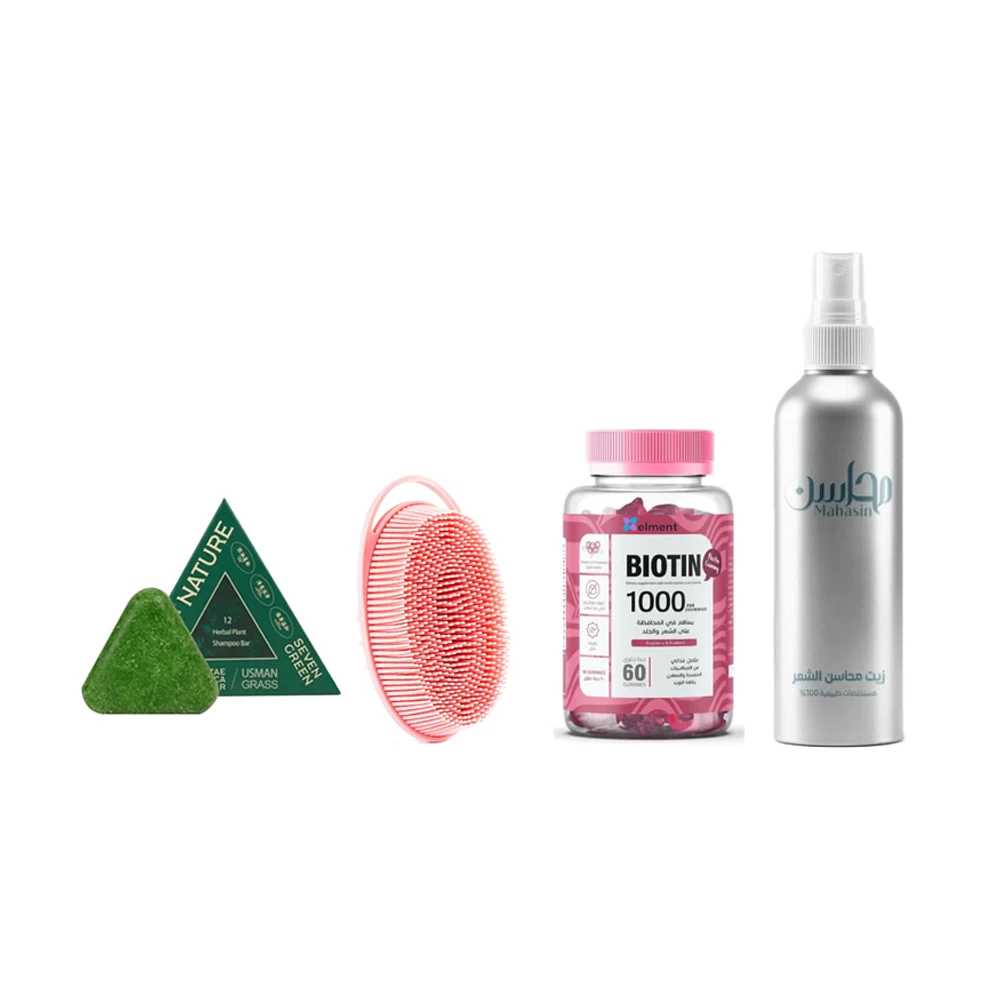 Complete Hair Growth Kit - 4 Pieces