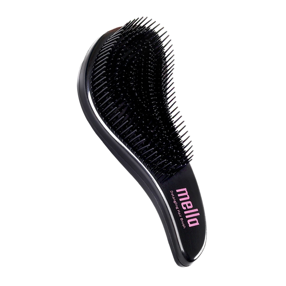 Mella Detangling Hair Brush - Black