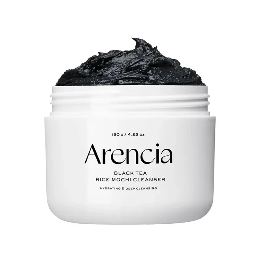 Arencia Black Tea Rice Mochi Cleanser - 120g