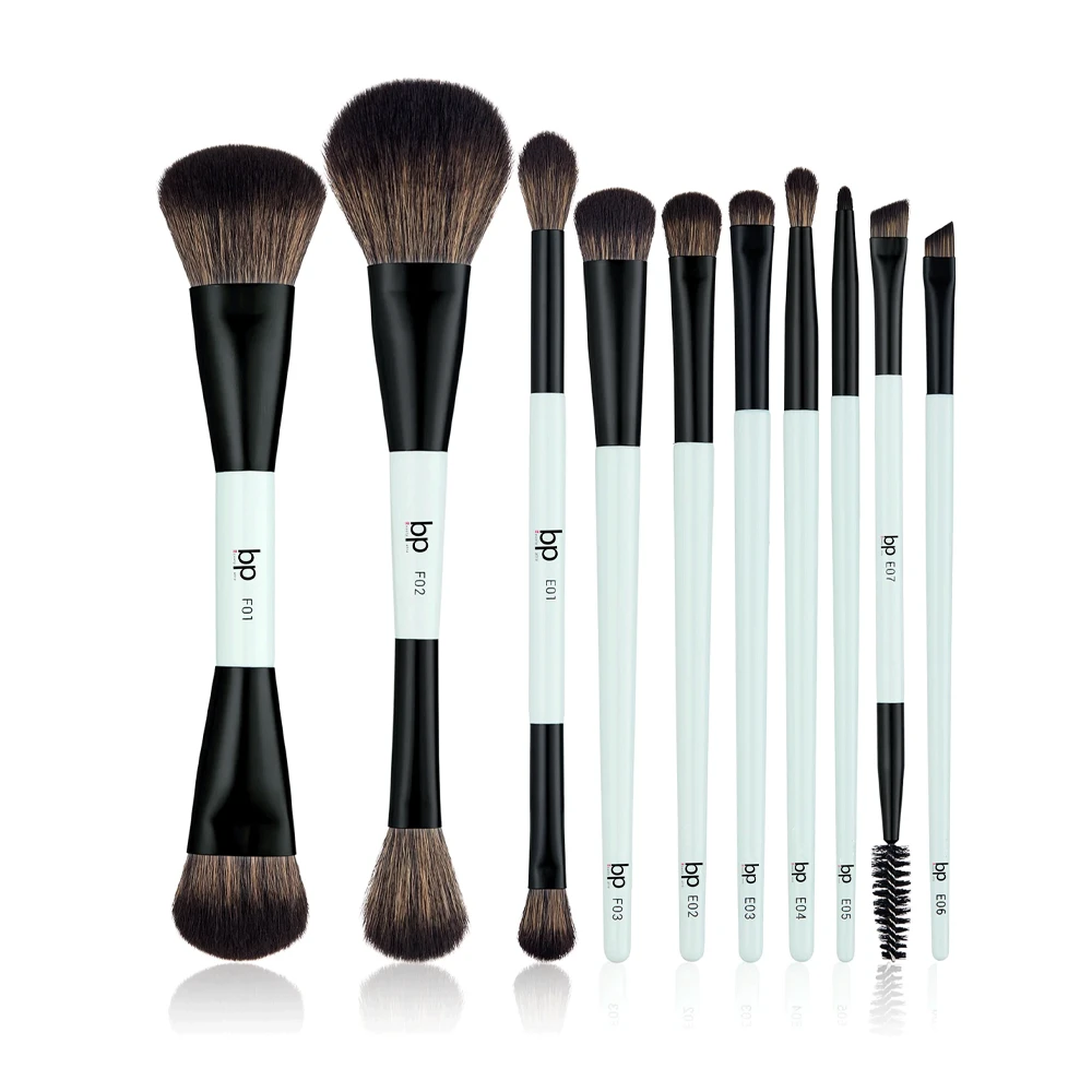 Beauty Patra Makeup Brush Set for Face and Eyes - 10 Brushes