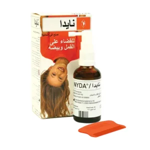 نايدا بخاخ مع مشط ضد القمل - 50مل