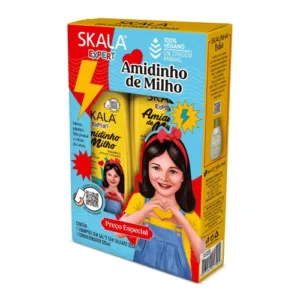 SKALA Corn Starch Shampoo and Conditioner Kit for Kids - 325 ml