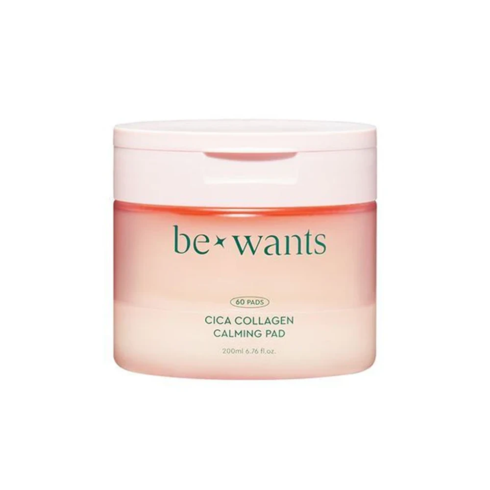 bewants cica collagen calming pad - 200ml 60pads