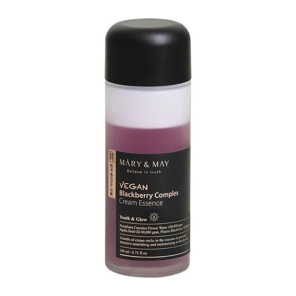 Mary&May Vegan Blackberry Complex Cream Essence - 140ml