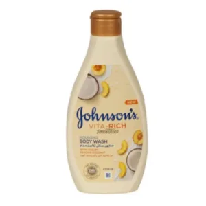 Johnsons Vita Rich Smoothies Body Wash With Yogurt and Peach and Coconut - 250ml